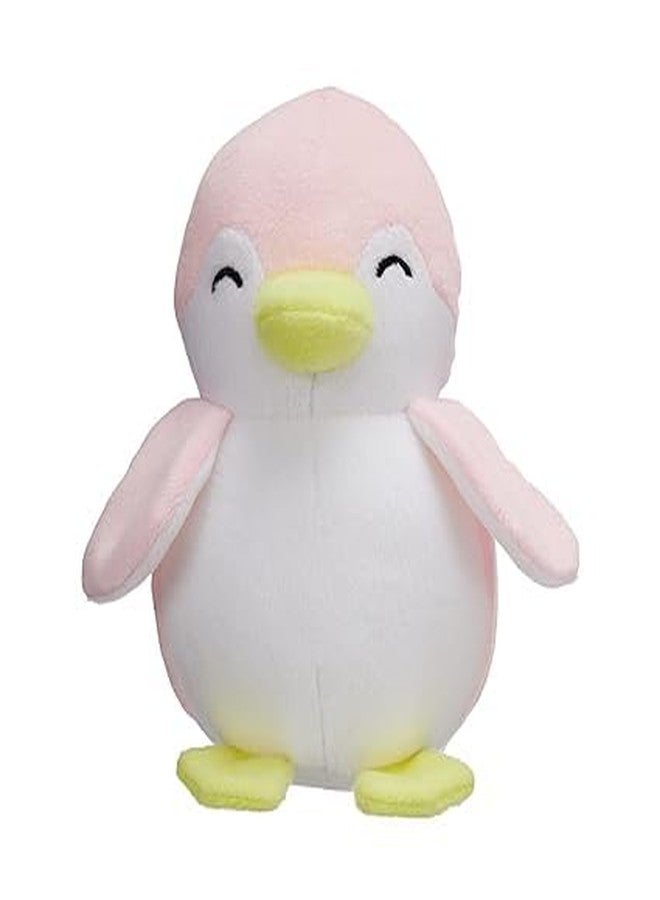 Fabbay Plush Sleeping Penguin Toy, 28 cm, Soft Toy for Kids, Super-Soft, Pink & White - Image 1